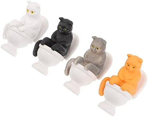 Beavorty Home Accessories Decor Cat Decor figurice 4kom minijaturna mačka Status pet Model