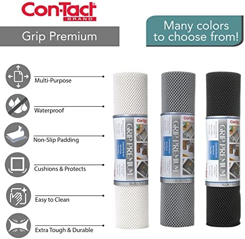 Con-Tact marke Grip Premium sa mikroban nelepivom Kontaktom polica i ladica, 20 x 4, grafit, 6 rola