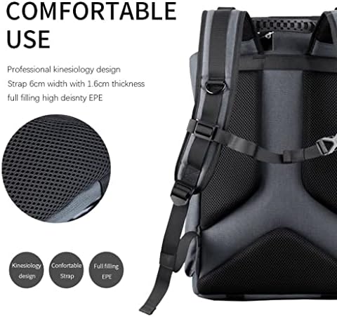 Lxxsh ruksak za kamere za fotografije torba za fotografije vodootporna odvojiva kopča za zaključavanje
