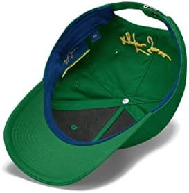 Gorivo Za Navijače Ayrton Senna Logo Bejzbol Šešir-Navy / Green