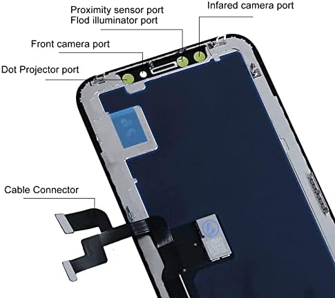 LL TRADER zamjena ekrana za iPhone X LCD 5.8 Retina FHD Display COF Digitizator sa ekranom osetljivim