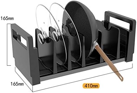 Fguikz poklopci za lonce Rack Pan & amp;držač poklopca ploče za sečenje Kuhinjski stalak za odvod