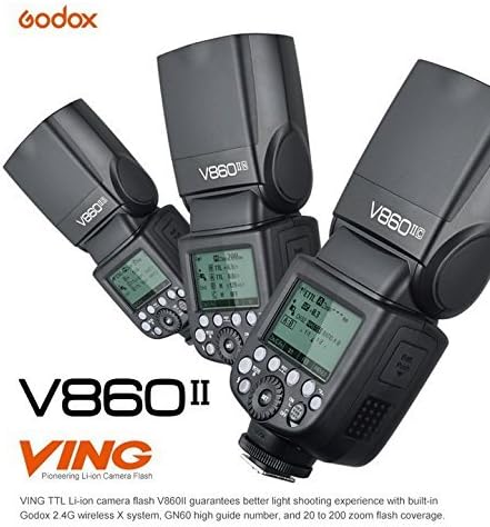 Godox Ving V860II-n i-TTL Li-ion Flash Speedlite za Nikon kamere D800 D700 D7100 D7000 D5200 D5100 D5000