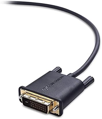 Kabelska kabela USB C u DVI adapter u crnom - Thunderbolt 3 port Kompatibilan sa MacBook Pro,