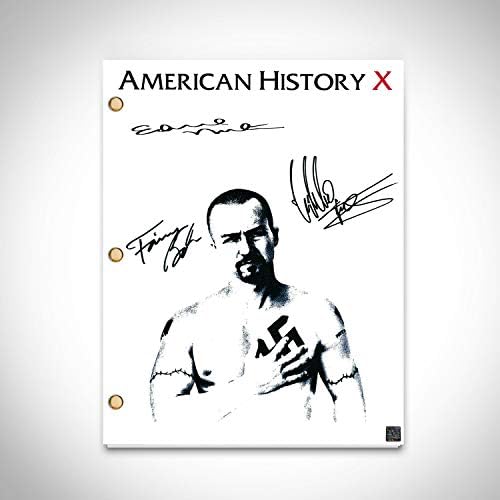 RARE - t American History X Limited Signature Edition Studio Licensed Script Custom Frame-Script with Custom