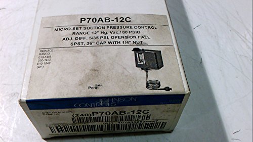 Johnson kontroliše P70ab-12c mikro-Set kontrolu za nekorozivna rashladna sredstva, jednopolna, jednokratna,