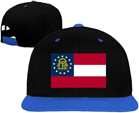 Gruzija Državna zastava Hip Hop Cap Hats Boys Girls Snapback Hat bejzbol šeširi