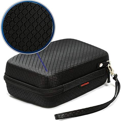 Navitech Crna tvrda GPS torbica za nošenje kompatibilna sa Trail Tech Voyager Pro 922-117, motocikl