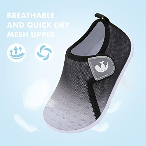 FEETCITY Boys Djevojke vodene cipele za djecu Aqua čarape brzo sušenje bosonog za bazen na plaži