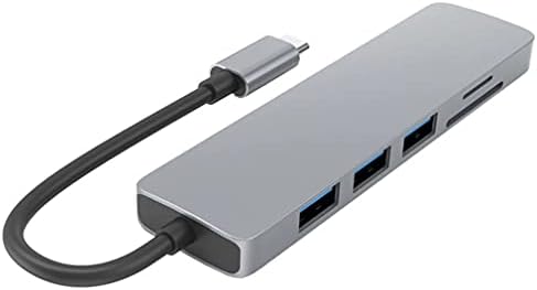Uxzdx CUJUX Tip-C Hub na HDMI-kompatibilni Adapter 4k 3 USB C Hub sa TF Security Slot za digitalni čitač