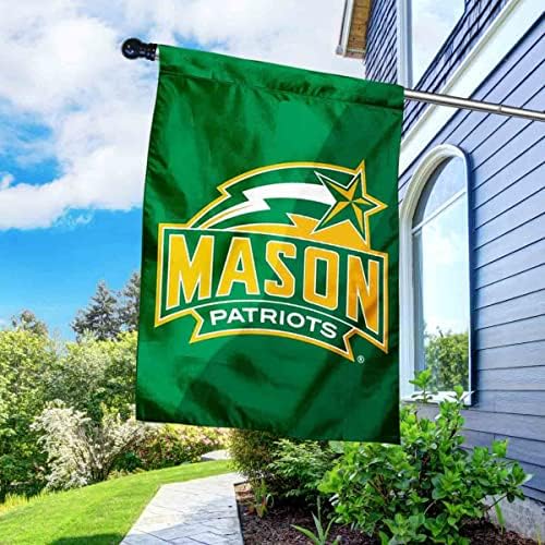George Mason University Banner zastava sa postavljenim stupom zastave