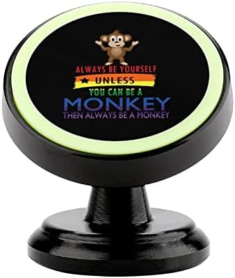 Rainbow uvijek budite sami gusarski majmunski magnetni nosač telefona Podesivi magnetni mobitel nosač za auto