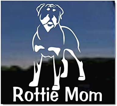 Rottie mama ~ rottweiler naljepnica za vinil prozor naljepnica