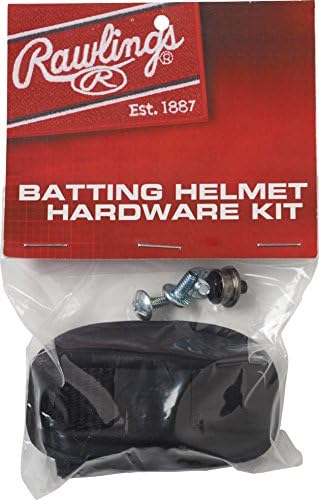 Rawlings | Bating kaciga Hardware komplet | Baseball / Softball | Da biste pričvrstili stražu za lice, crnu