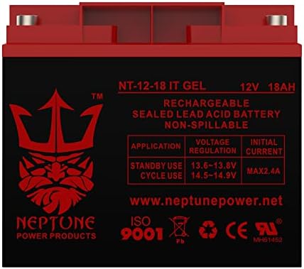 Neptune električne proizvode Brand baterije NT12-18it gel 12V 18Ah Gel baterija za ponos go-go sportski model