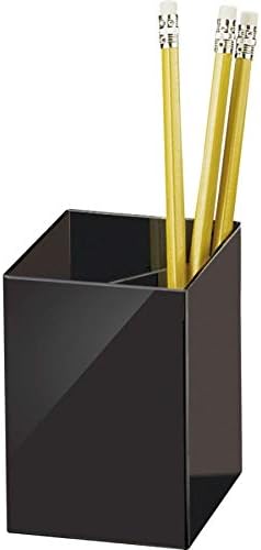 OfficeMate olovka za olovke sa 3 pretinca, crna