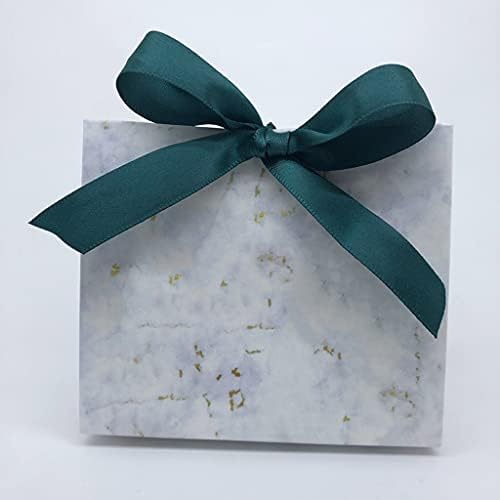 JGQGB Mini siva mramorna kutija za poklon za zabavu Papir za tuširanje paketa / kutije za vjenčanje