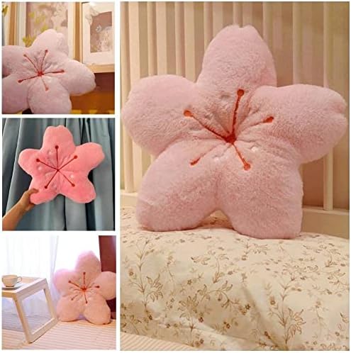 1pc cvjetovi punjeni cvijet plišani jastuk Girly South Decor suncokret jastuk za spavaće sobe pink