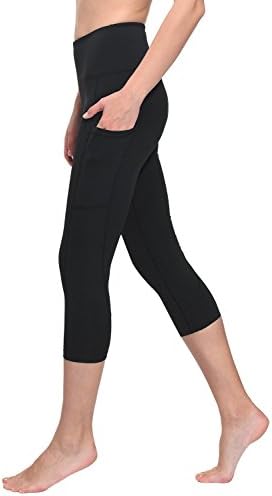 Baleafe ženske kapri-gamaše visoke struke joga hlače strije 3/4 vežbanje vežbanja kaprisu