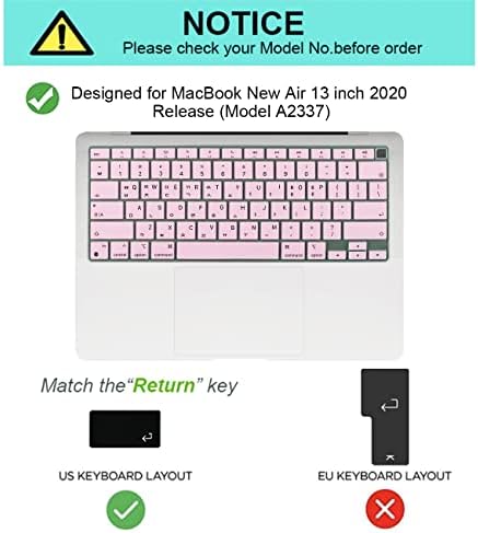 Korejski poklopac silikonske tastature za MacBook najnoviji Air 13.3 13 2020 sa M1 procesorom