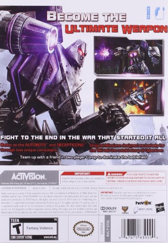 Transformers: Cybertron Adventures-Nintendo Wii