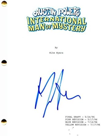 Mike Myers potpisao Autogram Austin Powers International Mystery Full Film Script - Veoma rijetka