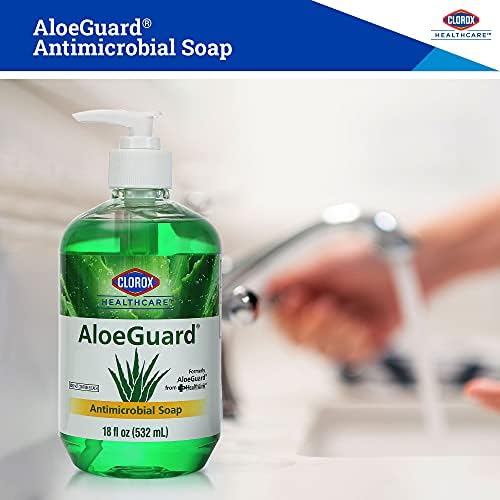 Clorox Healthcare Aloeguard antimikrobni sapun od 18 unci antimikrobno sapun za ruke od zdravstvenih radnika