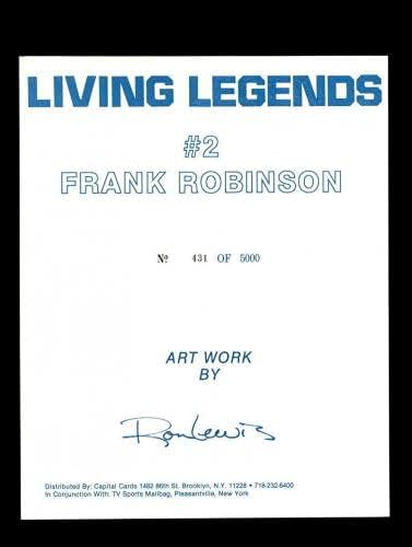 Frank Robinson PSA DNA COA potpisao je 8x10 fotografija Lewis lithia Autograph - AUTOGREM MLB Photos