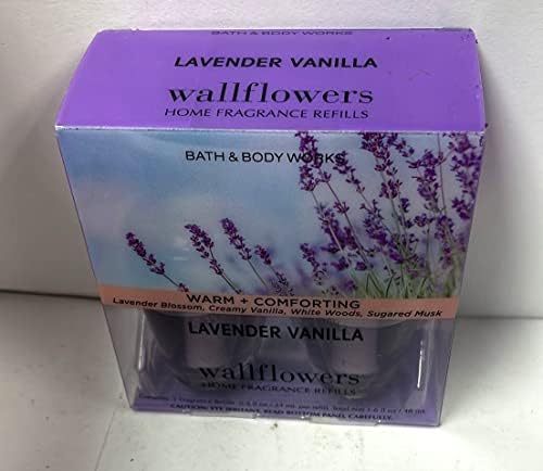 Kupatilo i tijelo Radovi za lavandu i vanilija Eliminira sa svježim izvorima Wallflowers Home