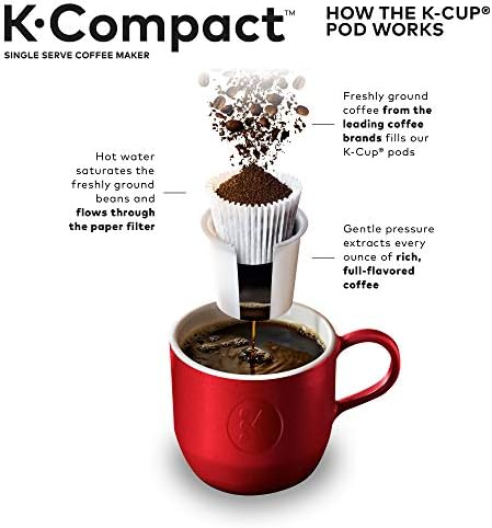 Keurig K-Compact Jednoslužna K-CUP POD Aparat za kafu