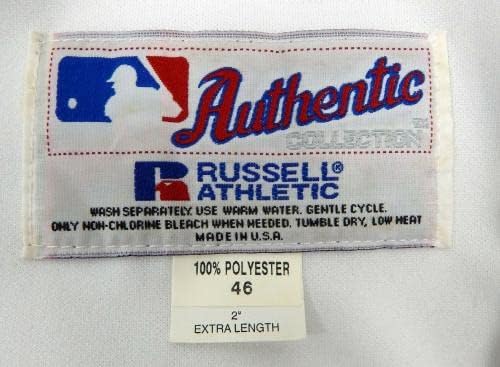 2001 Tampa Bay Devil Rays Larry Rothschild 11 Izdana bijela prsluk dres 040 - Igra Polovni MLB