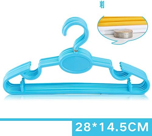 Yumuo Neklizni plastični vješalice za djecu bez lijekova za djecu za djecu za djecu vješalica za odjeću