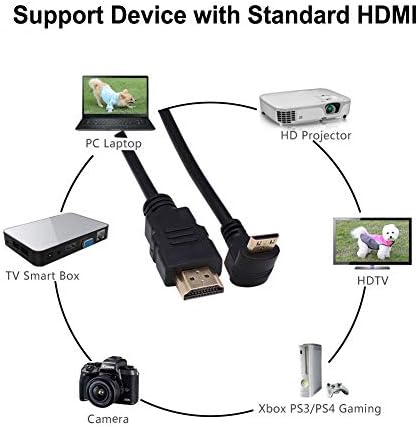 Mini HDMI do HDMI kabela velike brzine za nosače kamere, kamere, kamere, digitalne SLR kamere,