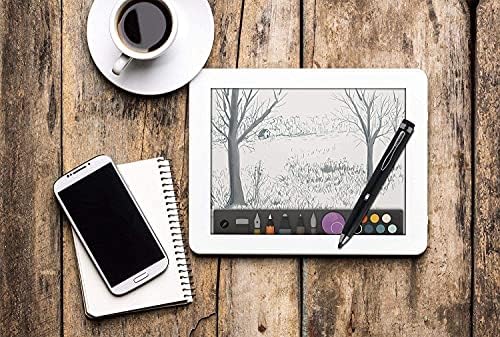 Bronel crna fine tačaka digitalna aktivna olovka za stilus - kompatibilna sa crnimview Tab6 8 tablet