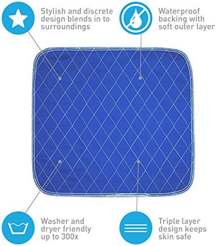 Ultra vodootporni sigurnosni sigurnosni jastuk za inkontinenciju - seniori, odrasli, djeca