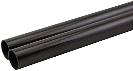 Shina 3k Roll umotana 22mm cijev od karbonskih vlakana 20mm x 22mm x 500mm sjajna za RC Quad