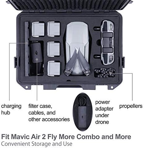 Lykus Titan MA200 Hard Case za DJI Mavic Air 2S / Mavic Air 2 Fly više Combo [samo CASE]