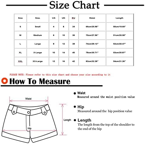 Ženski džepni šorc visokog struka Summer Casual Dressy Horts Loop Fit kratke hlače Trendi patentni zatvarač Ravne