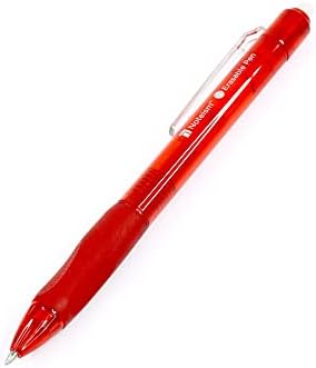 Viteizam Olovka izbrisana crvena mastila 0,7 mm - uvučena fina tačka za pisanje, crtanje, planeri, časopisi,