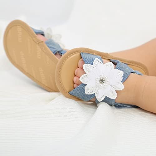 Djevojke sandale s resicama cvijeće Meki potplat toddler cipele sandale princeze cipele ribe usta otvorene