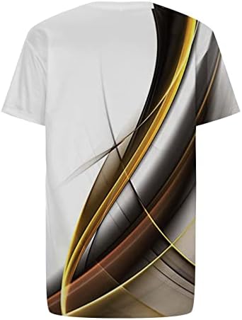 Kratke rukave majice za muškarce 3D Print grafički Tee 2023 ljetni trendi fitnes atletske majice Casual labavi
