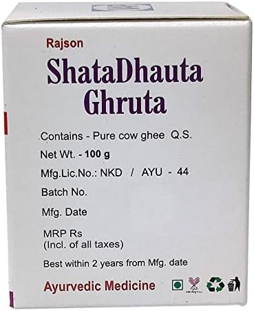 Ayucine Forever Rajson Shatadhauta Ghruta - 25 GM x pakovanje od 4 komada
