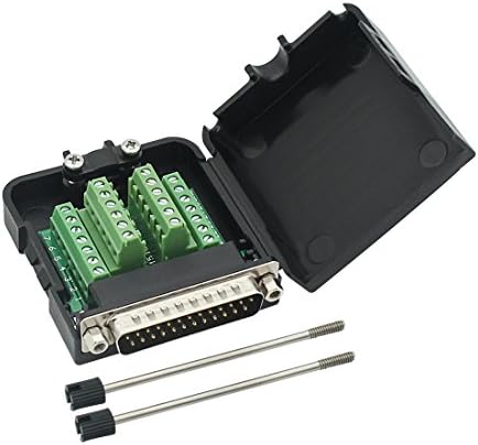 YIOVVOM DB25 Breakout Board muški Adapter bez lemljenja 25-pinski Port Adapter za signalni modul terminala
