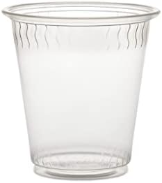 Prozirne plastične šolje za zabavu, 3 oz, 100 pakovanja jednokratnih čaša za piće, sok, ledena kafa,