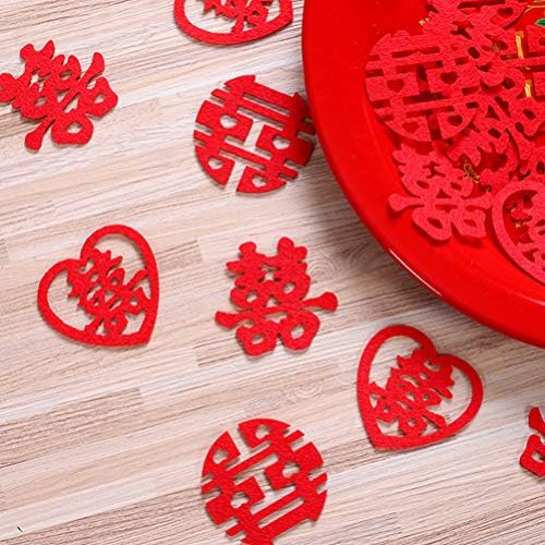 Abaodam 1 torba dvostruka sreća konfeti kineski vjenčani stol Confetti Kineski tradicionalni materijal