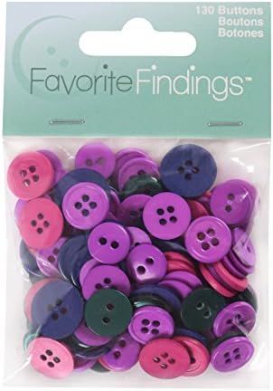 Blumenthal Lansing Omiljeni nalazi, okrugli gumbi, paket vrijednosti, 130 gumba, stilova, veličina