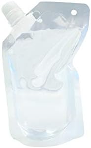 20 kom prozirnih vrećica za izliv kese za piće plastične stisnute vrećice za vino Flask torbica