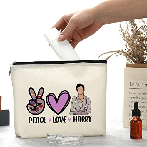 Decohim Cute Peace Love makeup Bag kozmetička torba za žene Harry Decor Stuff inspirisani pjevač