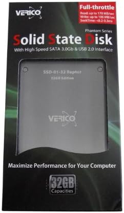 ミタ 産業 Mita Sangyo SSD, Phantom 32GB, olovo: 170MB / s, napišite: 100MB / s, brzina 3-2ssd-ph32