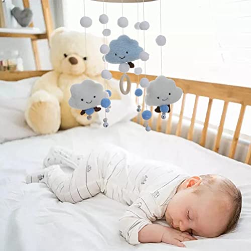 Baby Mobile viseći krevet zvono novorođenčad Baby Wind Chime djeca s soba Cloud Mobile Wind Chime za krevet